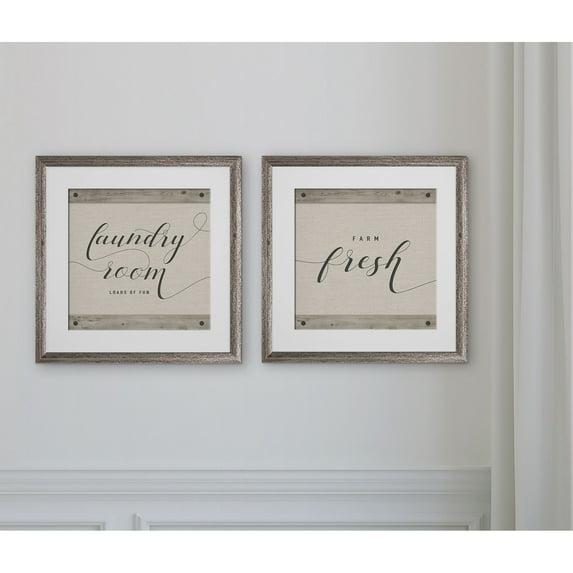 Wexford Home Laundry Room -2 Piece Set