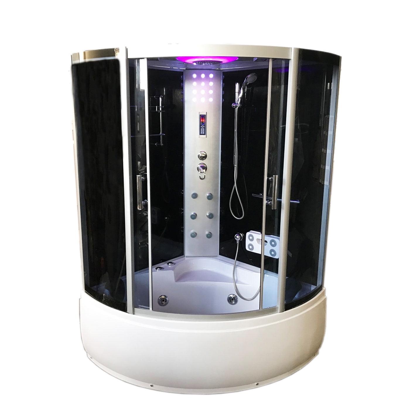 Milan 49'' x 49'' Bathtub with Faucet