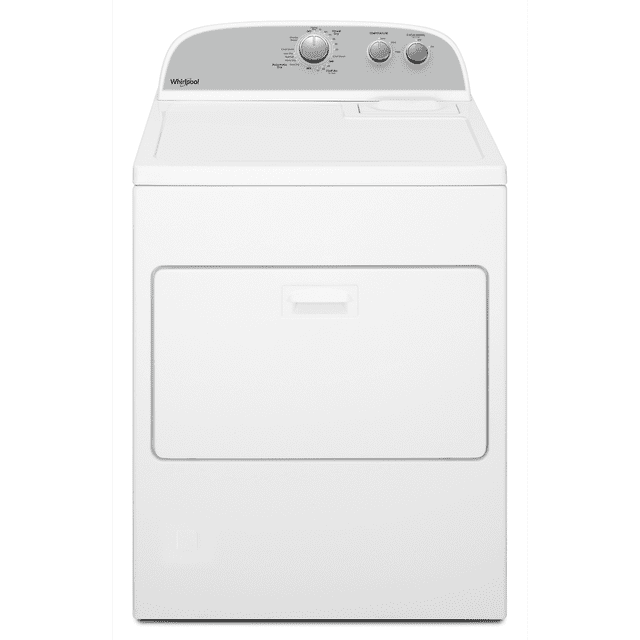 Whirlpool Top Load Electric Dryer with AutoDry™ Drying System
