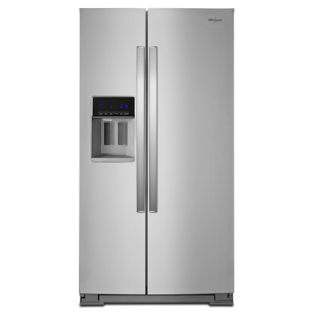 Stainless Steel 28 Cu. Ft. Side-by-Side Refrigerator with Ice Maker