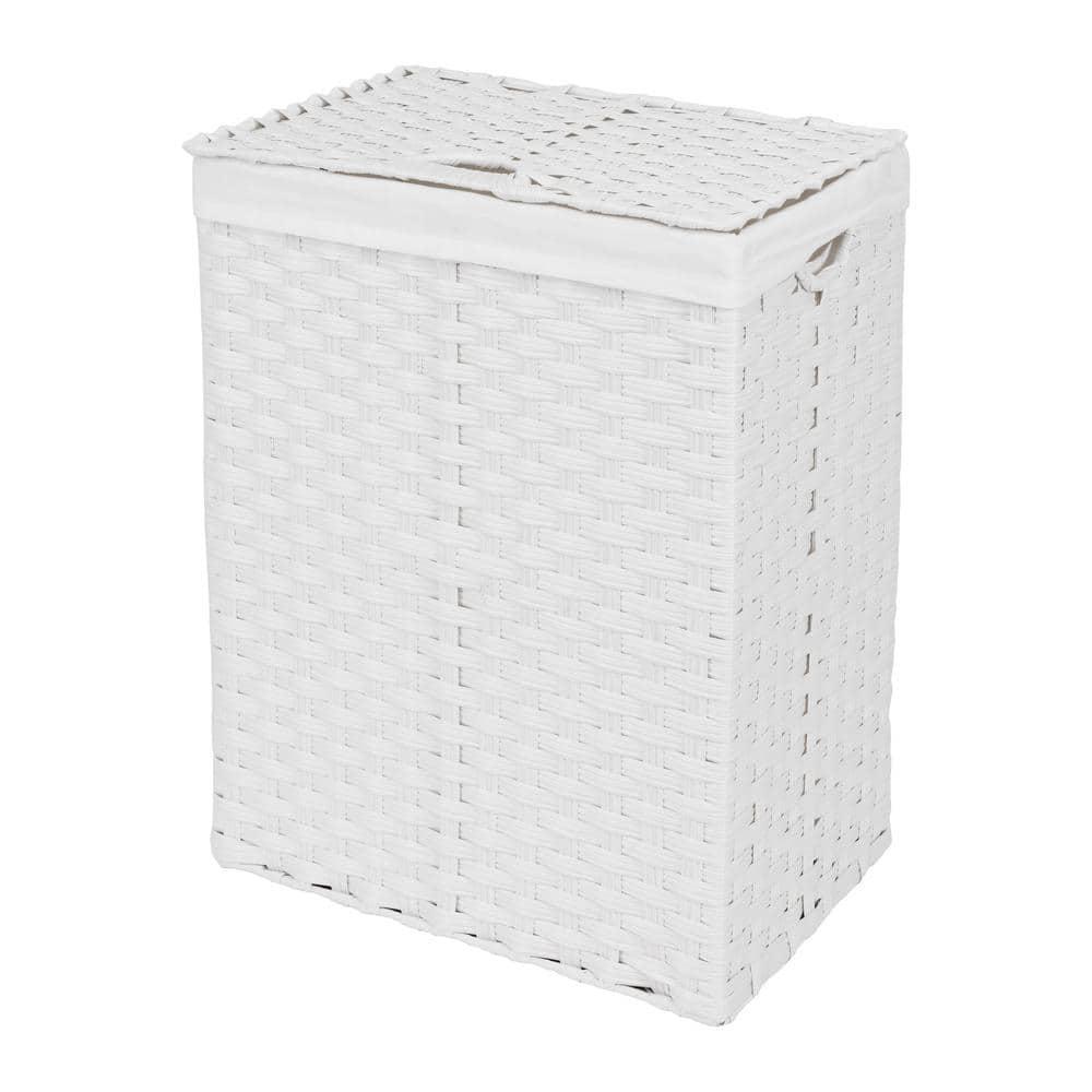 Handwoven Rectangle Laundry Hamper