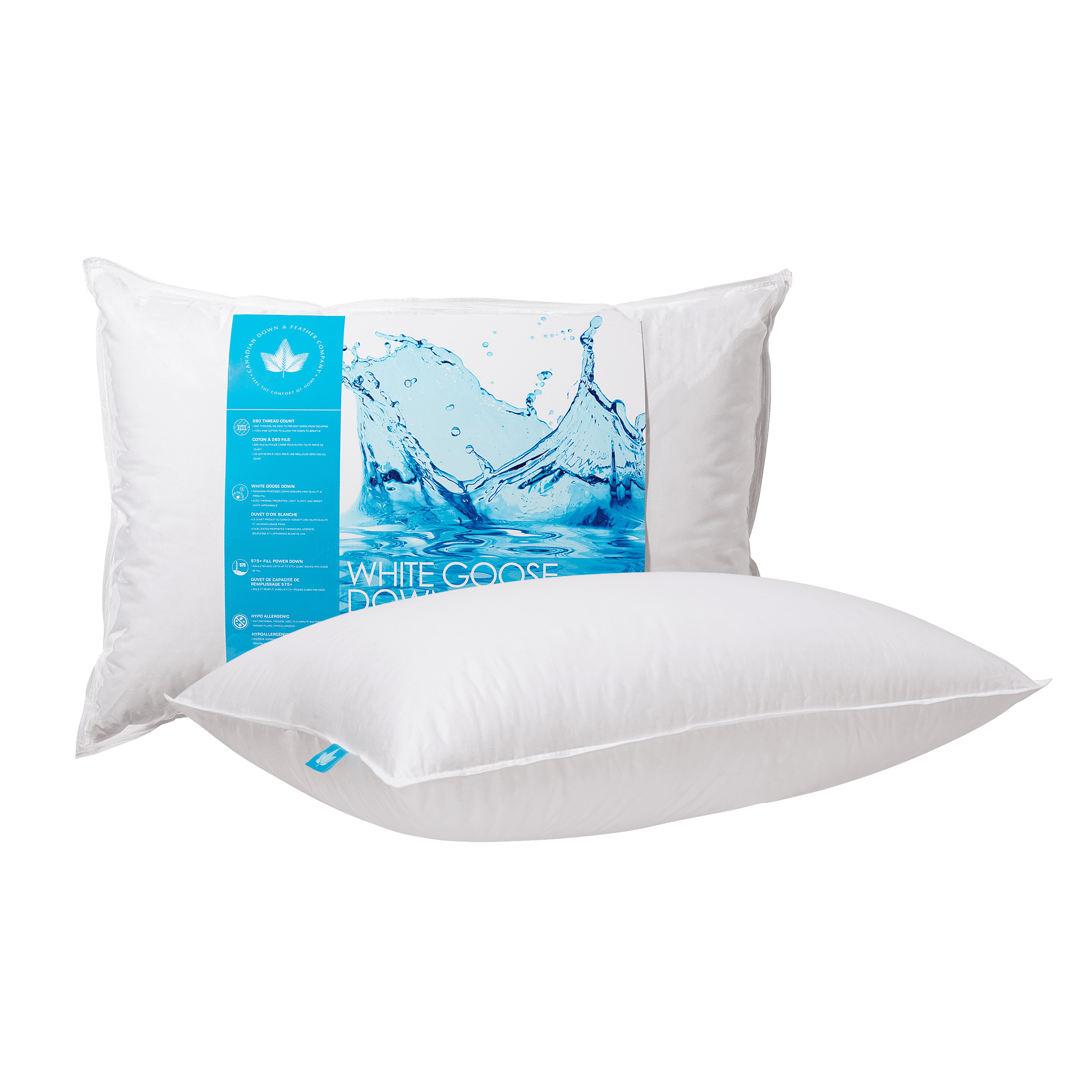 White Goose Down Pillow