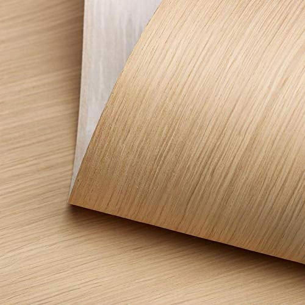 White Oak Rift Wood Veneer Sheet, 24” x 48”, Smooth Finish