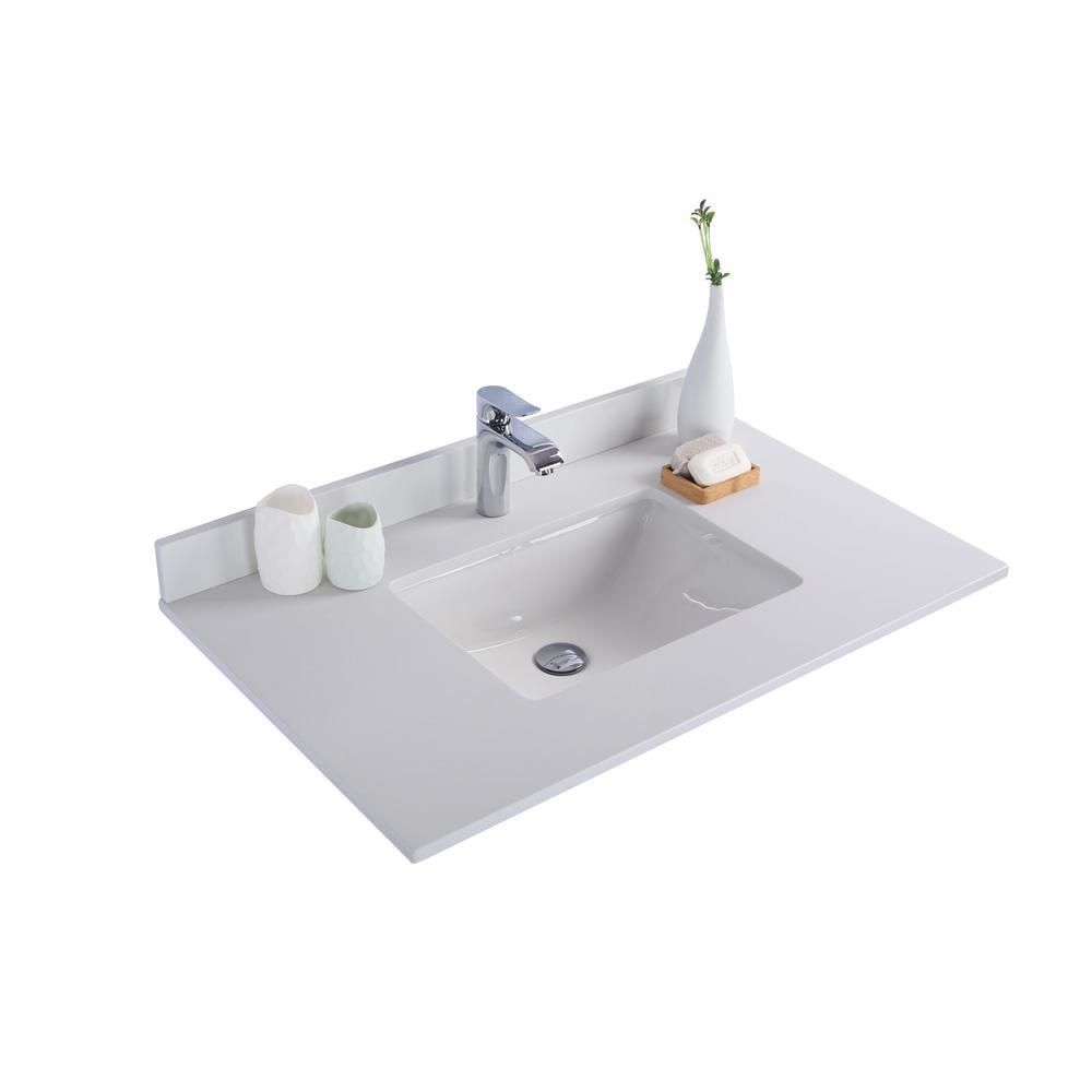 Forever 35.98'' Single Bathroom Vanity Top with Sink