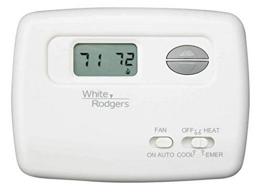 White Rodgers 2H/1C 24V Non-Programmable Digital Thermostat 1F79-111