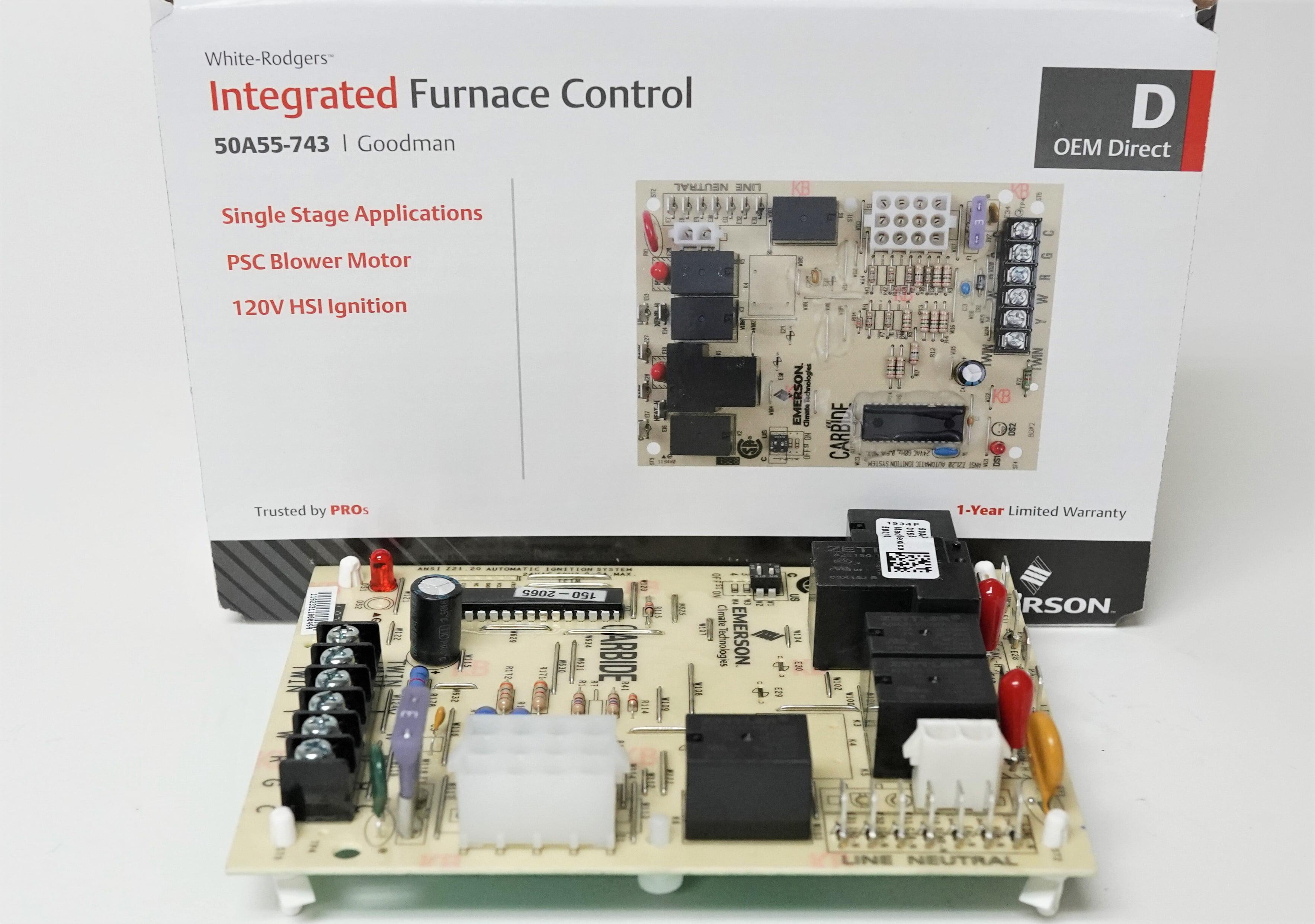 White-Rodgers 50A55-743 Integrated Furnace Control Kit