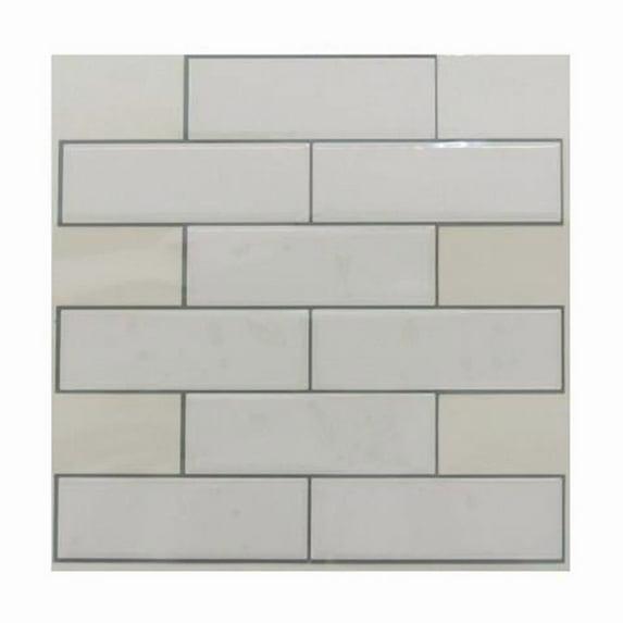 Room Mates 10.5'' W x 10.5'' L Polyvinyl Chloride (PVC) Peel and Stick Field Tile