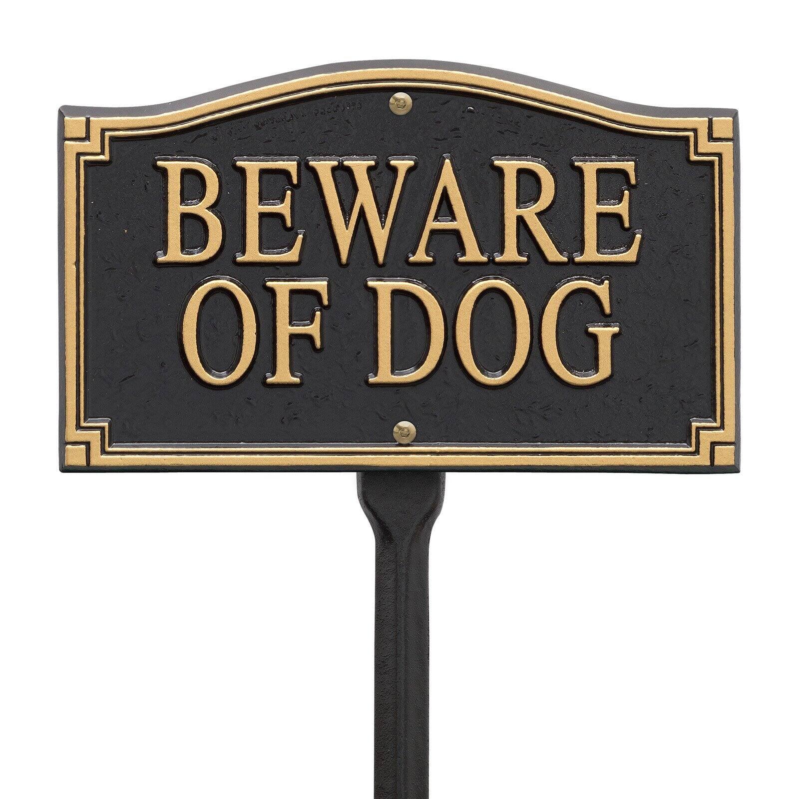 Whitehall Beware of Dog Statement Marker