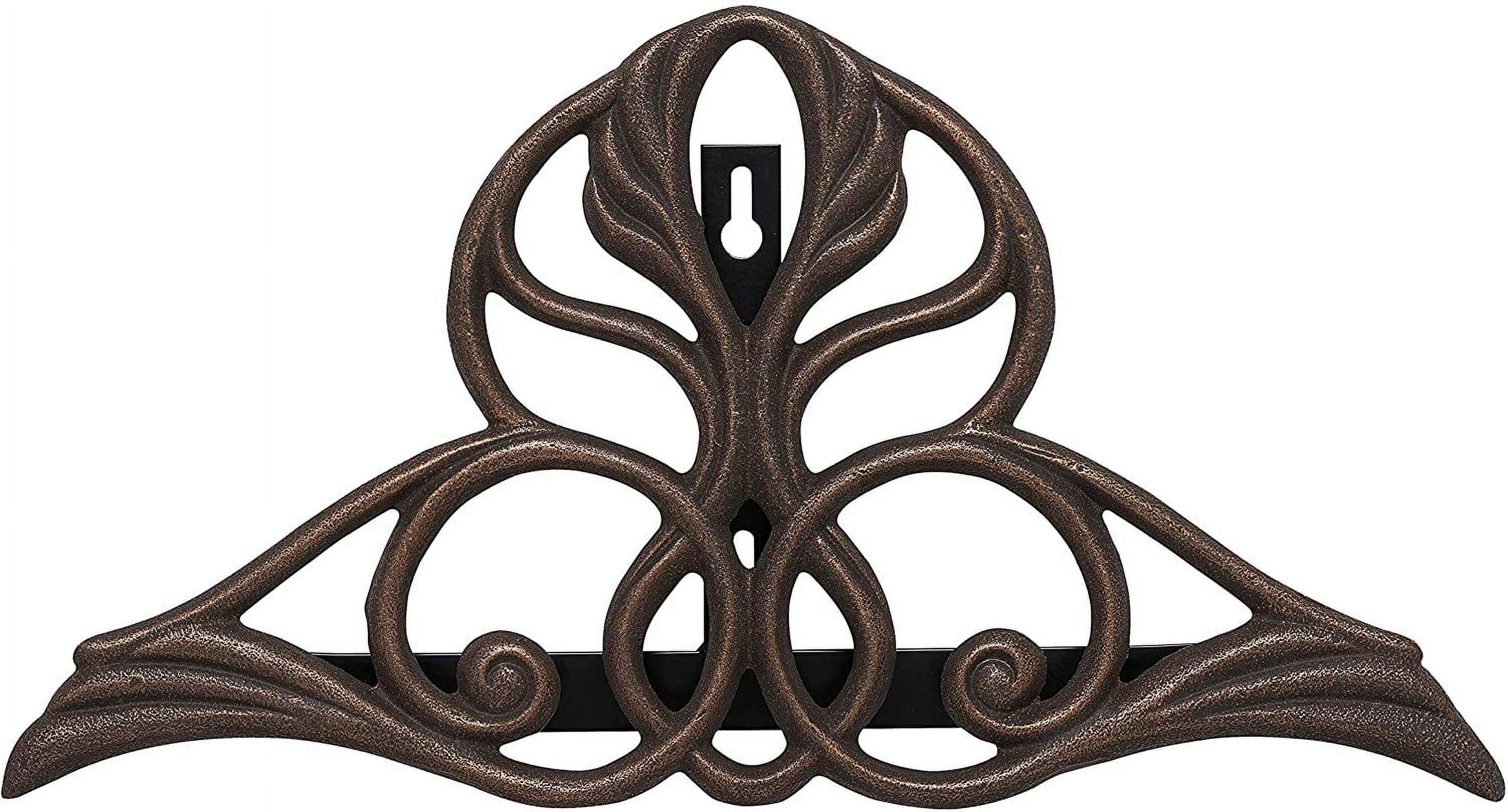 Whitehall Products Victorian Hose Holder, Oil Rub Bronze
