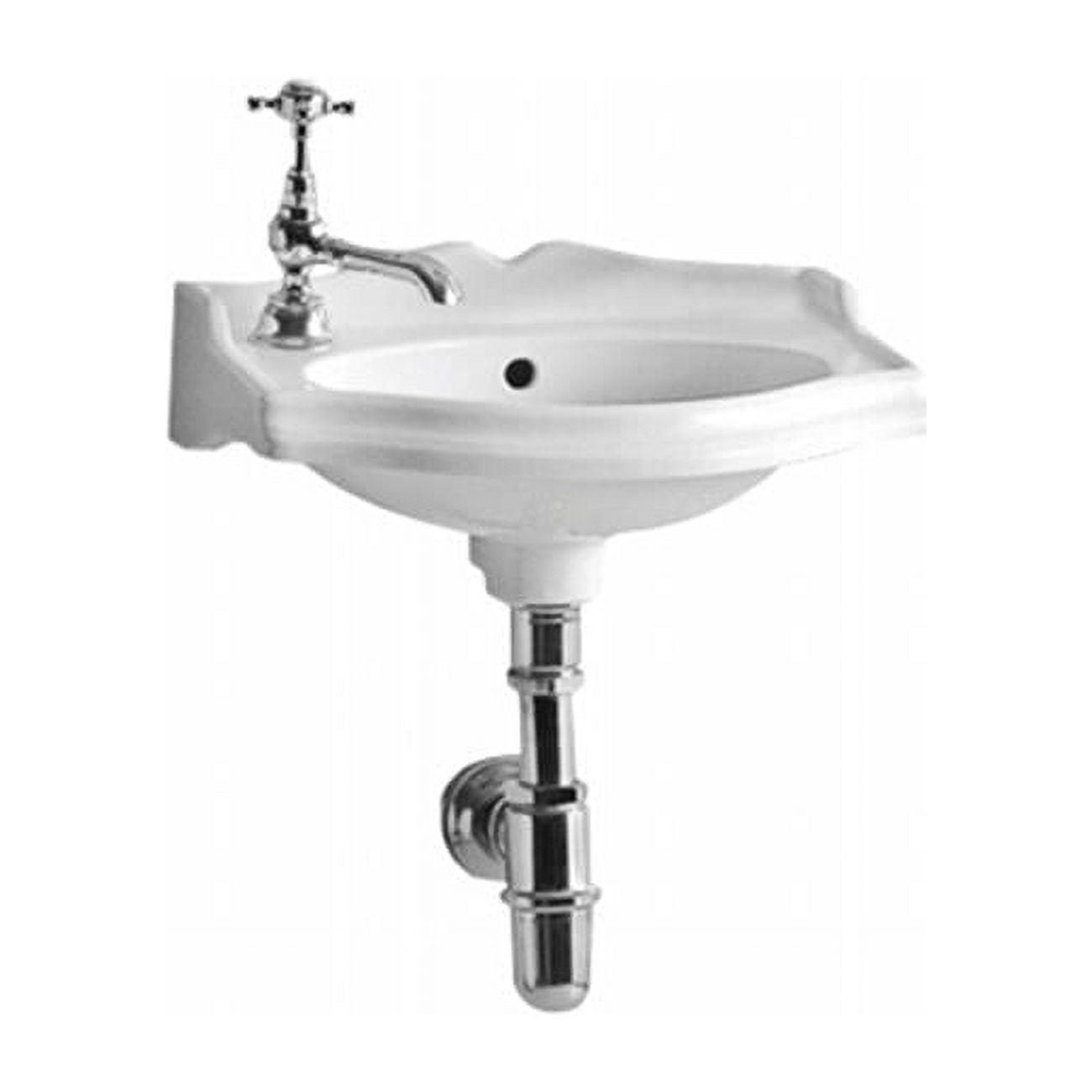 Whitehaus Collection Isabella 11'' Vitreous China Rectangular Bathroom Sink with Overflow