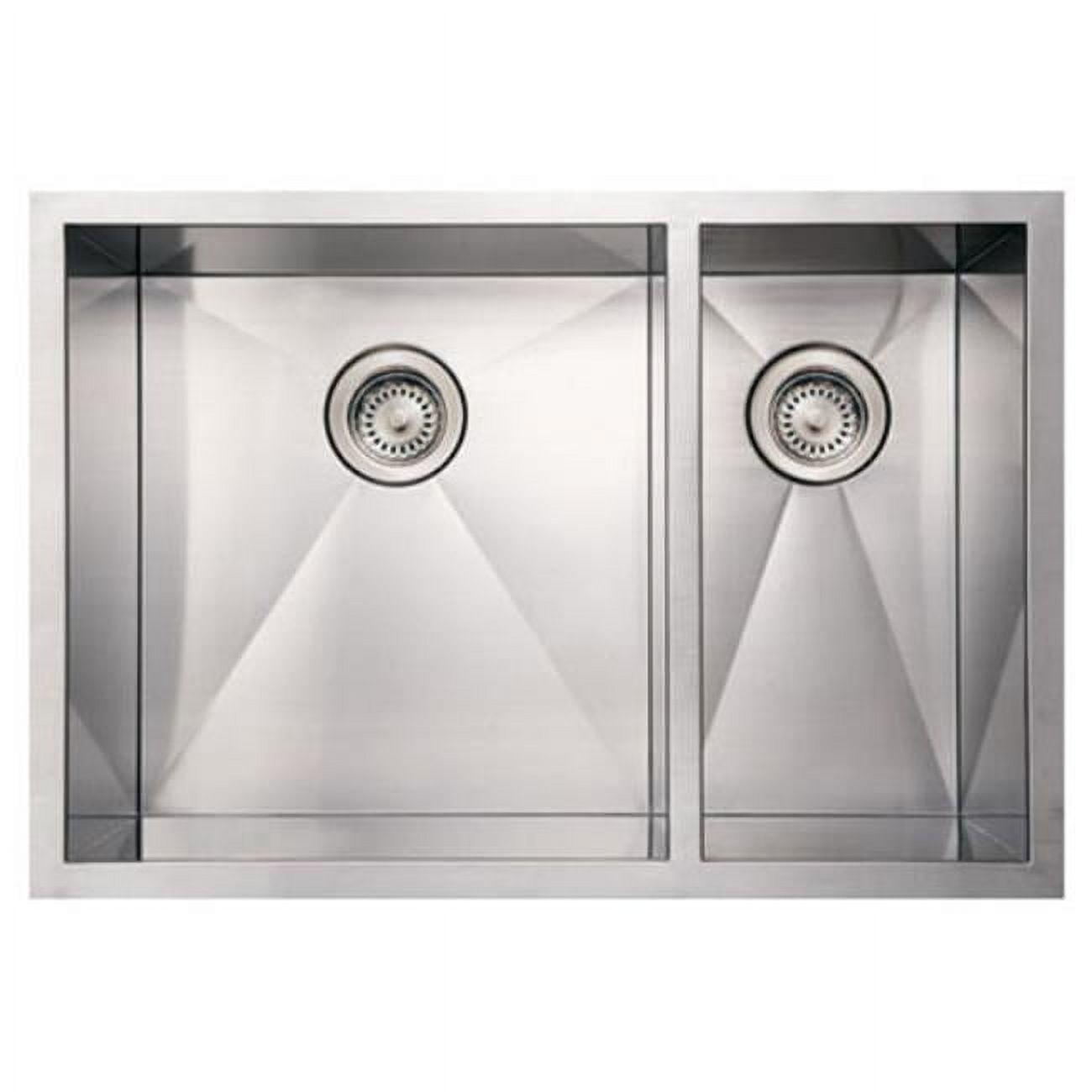 Noah's 32'' Stainless Steel Double Bowl Undermount Sink