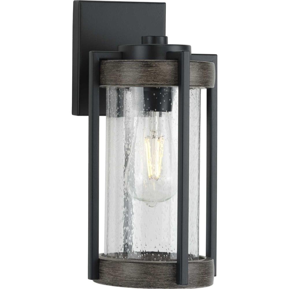 Progress Lighting Whitmire 1-Light Matte Black Outdoor Wall Lantern