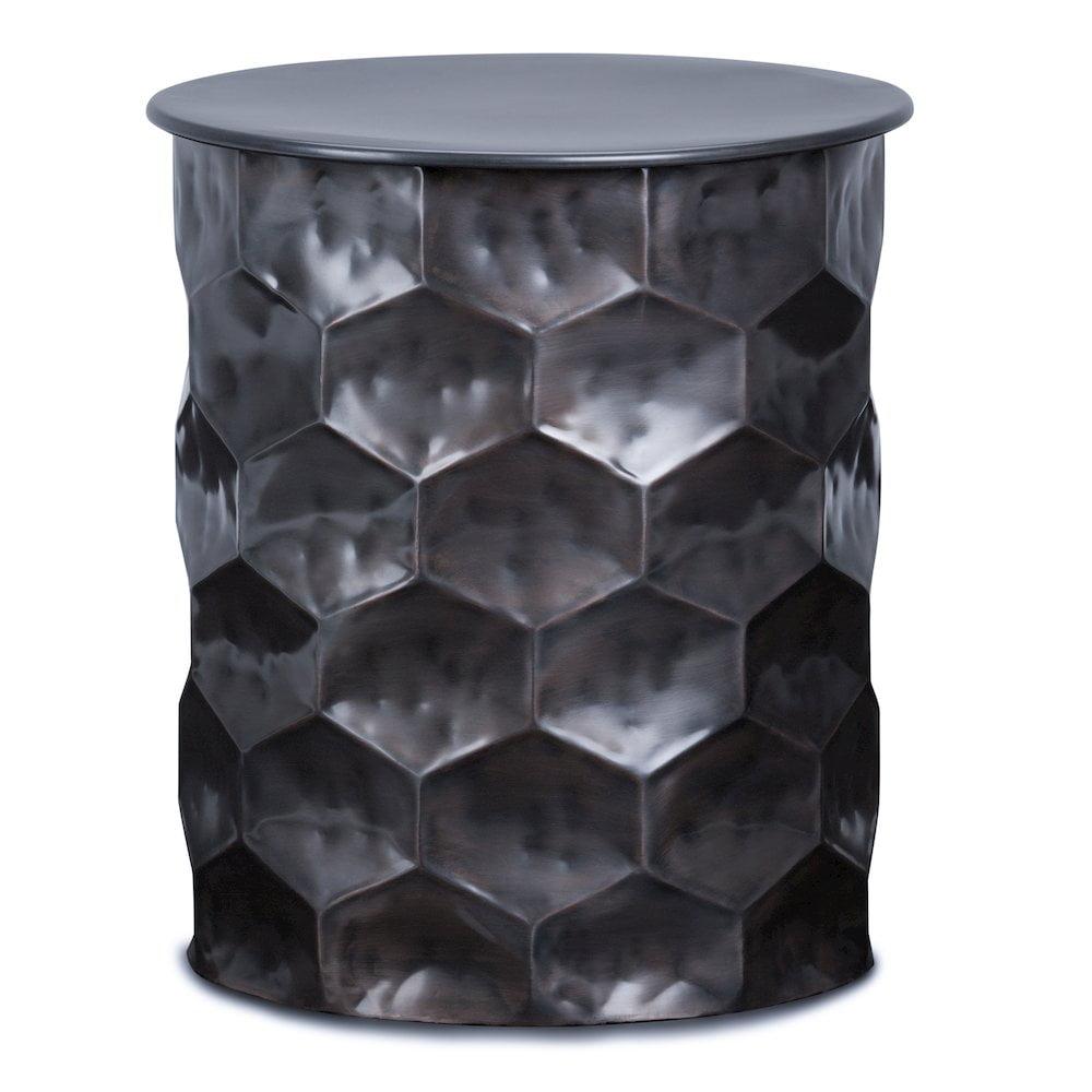 Olin Drum End Table