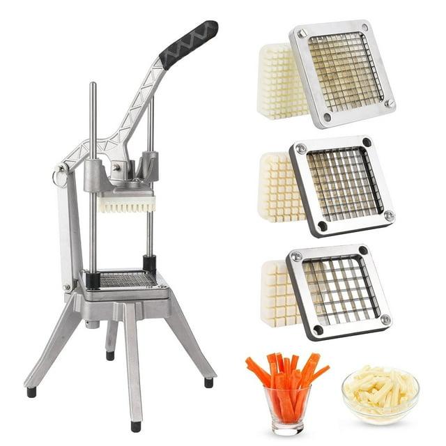 Zstar Commercial Vegetable Chopper, 1/2", 1/4", 3/8", 4 Replacement Blades