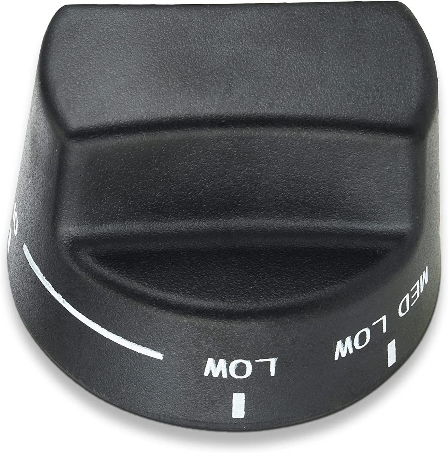 Whole Parts Replacement Knob (Black) Part # PA010122 - Replacement & Compatible with Some Viking VGRC, IC, RT Grill