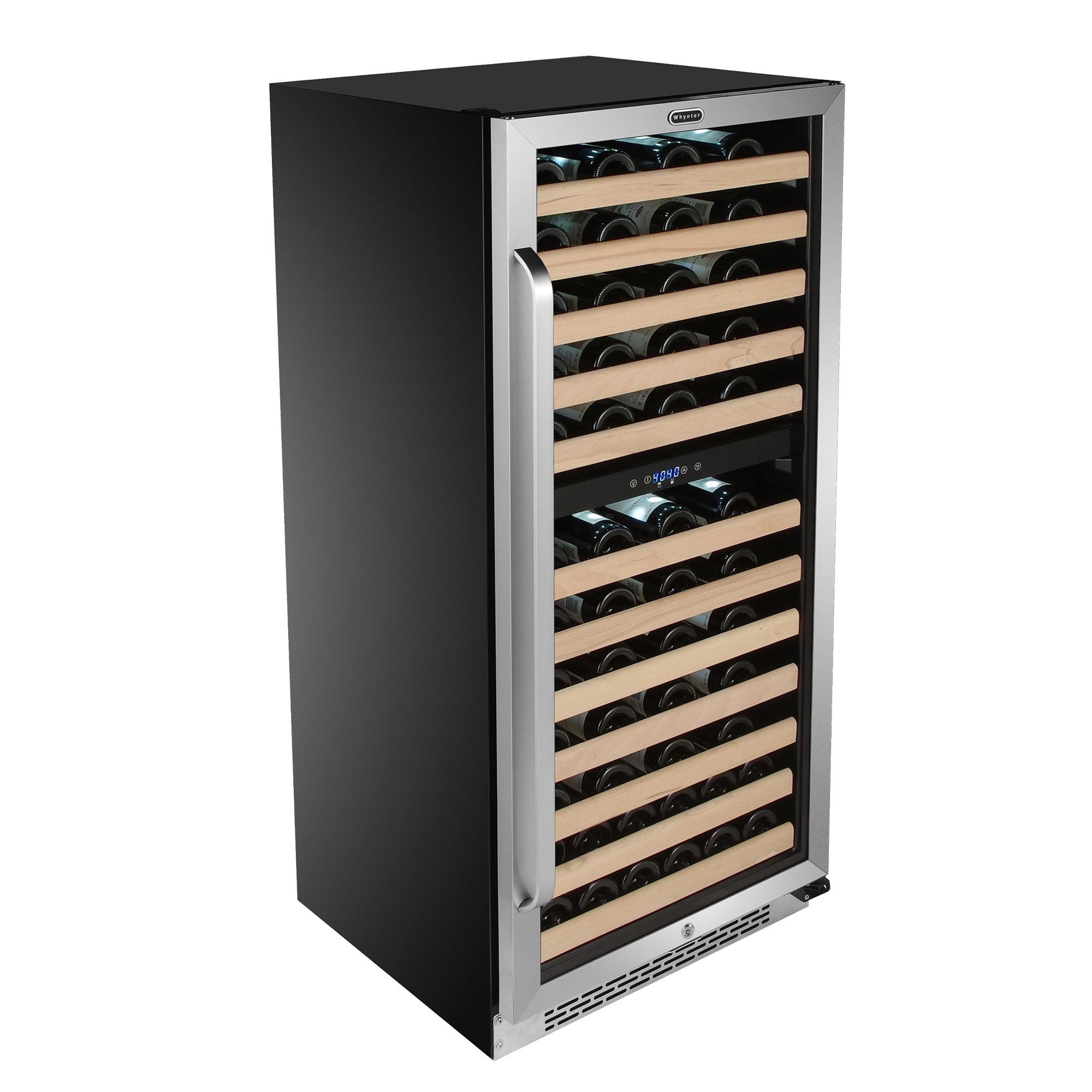 Whynter 92 Bottle Dual Zone Built-In Wine Refrigerator