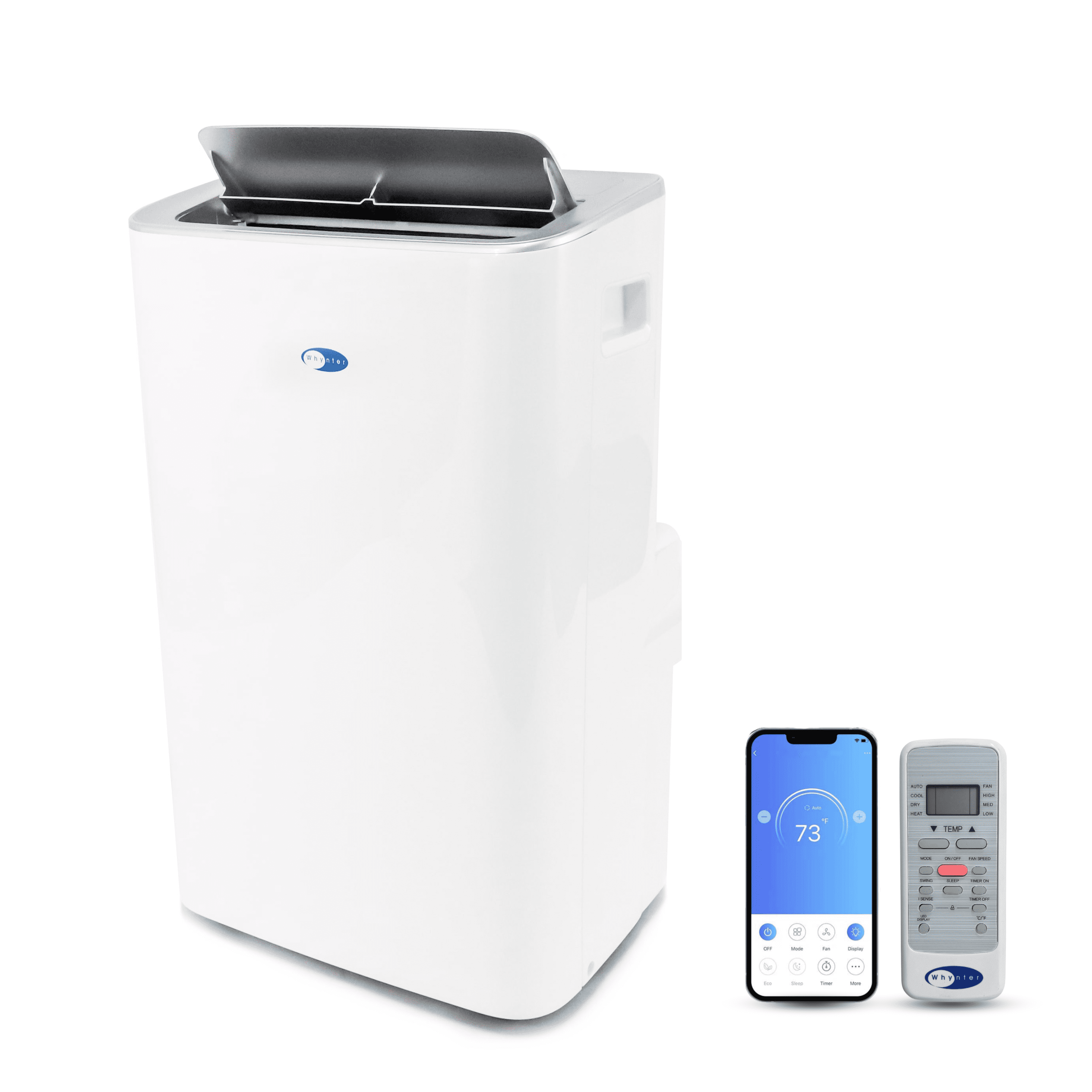 Whynter 13500 BTU MultiCool Smart Wi-Fi enabled Portable Air Conditioner/Heat for 500 sq.ft.