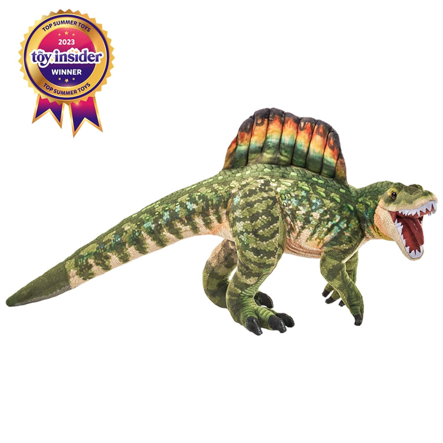 Wild Republic Artist Collection Spinosaurus Stuffed Animal, 15 Inches