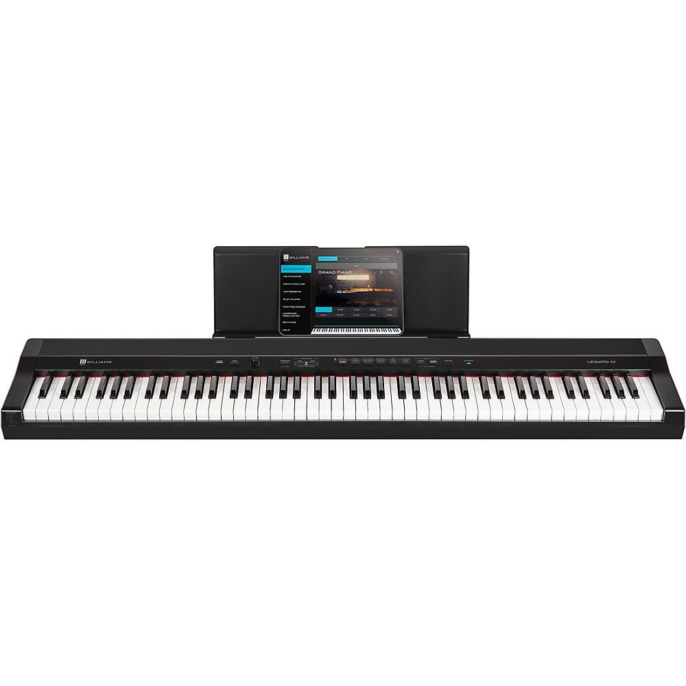 Williams Legato IV 88-Key Digital Piano With Bluetooth & Sustain Pedal