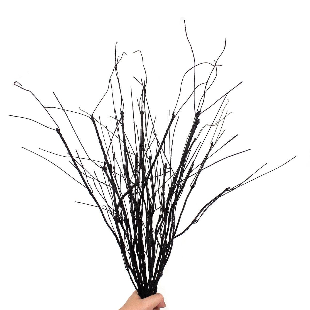 Kabuer Willow Branches, 30.7 inch Decorative Dried Artificial Twigs for Vases, Garden Decor, 10 Pcs
