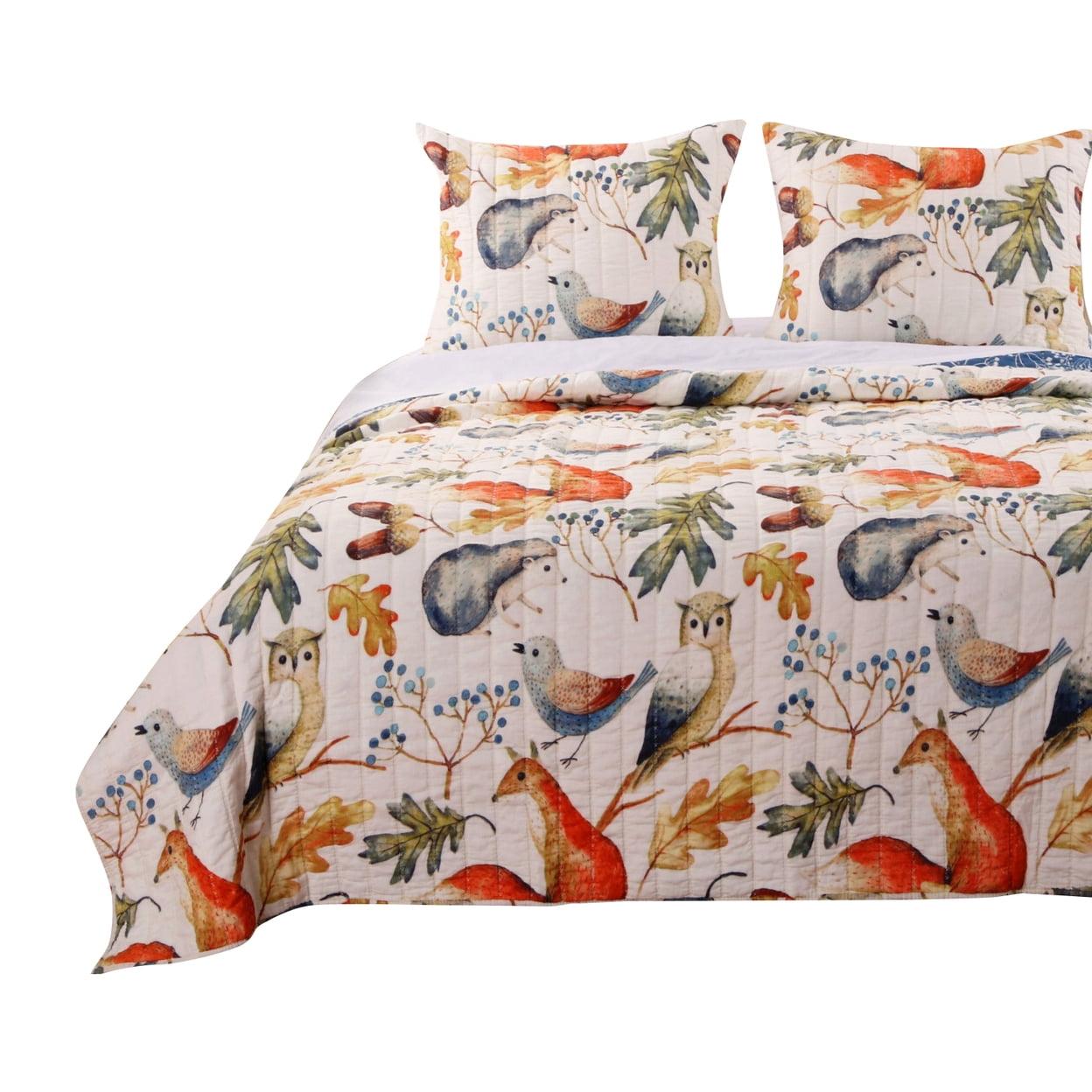 Barefoot Bungalow Willow Reversible Quilt Set