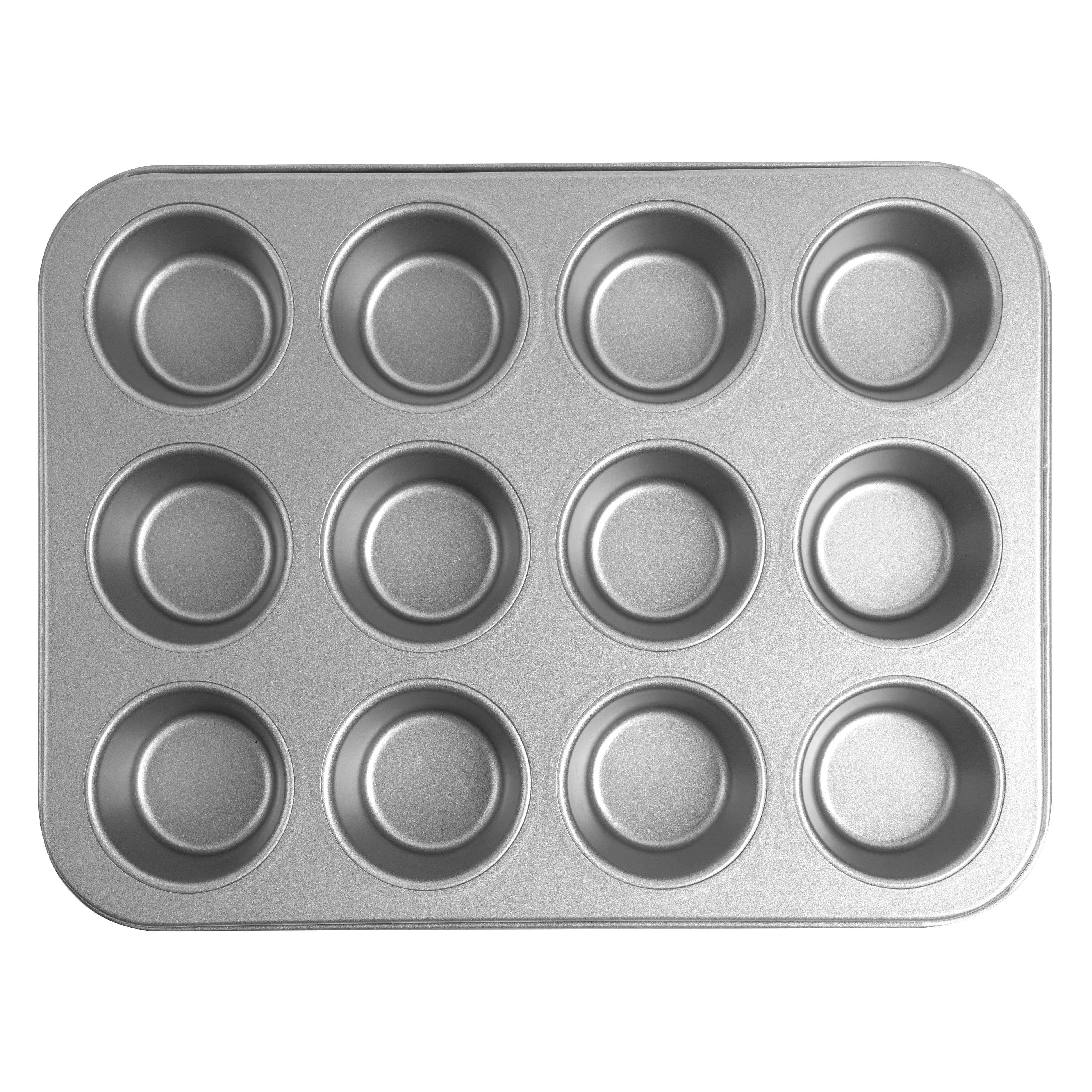 Wilton 3.4 in. W X 11.8 in. L Mini Muffin Pan Silver