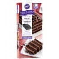 Wilton 4" x 10" Steel Cake Pan, 4 Pieces