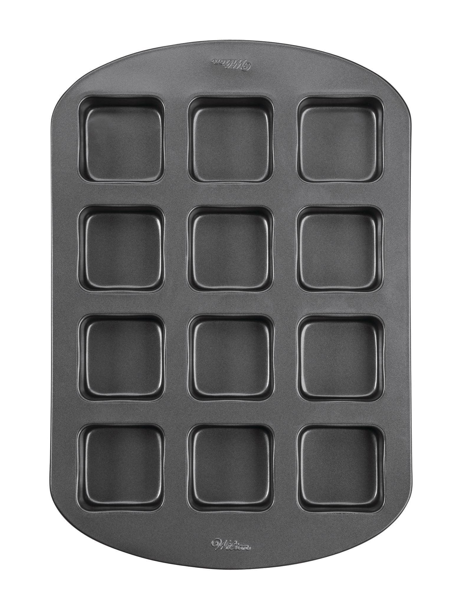 Square Non-Stick 12-Cavity Brownie Bar Pan