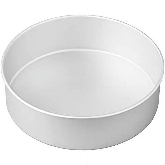 Wilton Decorator Preferred 10x3" Aluminum Round Baking Cake Pan, Extra-Wide Rims