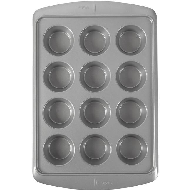 Wilton Ever-Glide 12-Cup Non-Stick Steel Muffin Pan