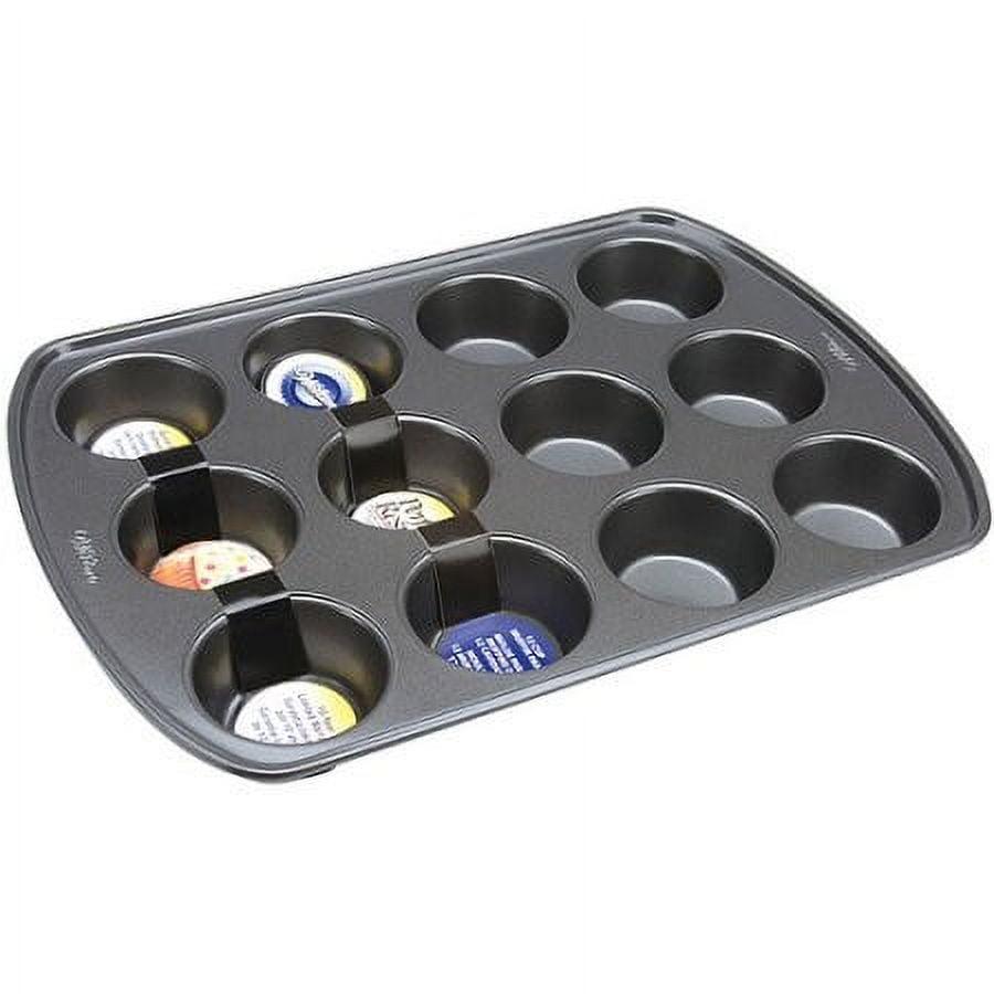 Non-Stick Steel 12-Cup Muffin and Cupcake Pan