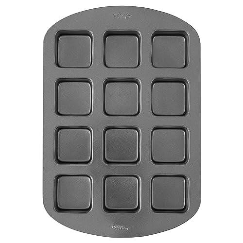 Non-Stick 12-Cavity Steel Brownie Bar Baking Pan