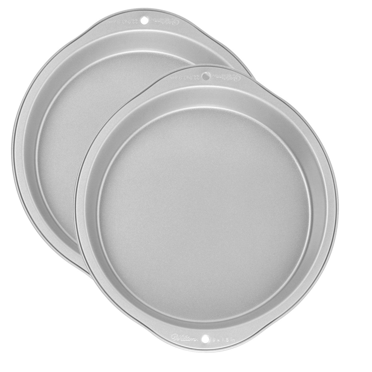 Wilton Non-Stick 9-Inch Round Aluminum Cake Pans, Set of 2