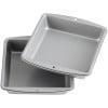 Wilton Recipe Right Square Non-Stick Cake Pan Multipack, 8 in. x 8 in. (2-Pack)