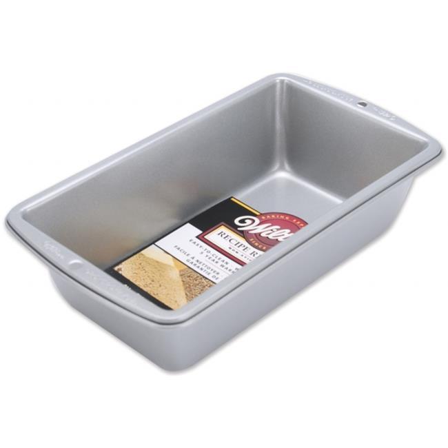 Wilton Silver Non-Stick Steel Loaf Pan 9.25 x 5.25 Inch