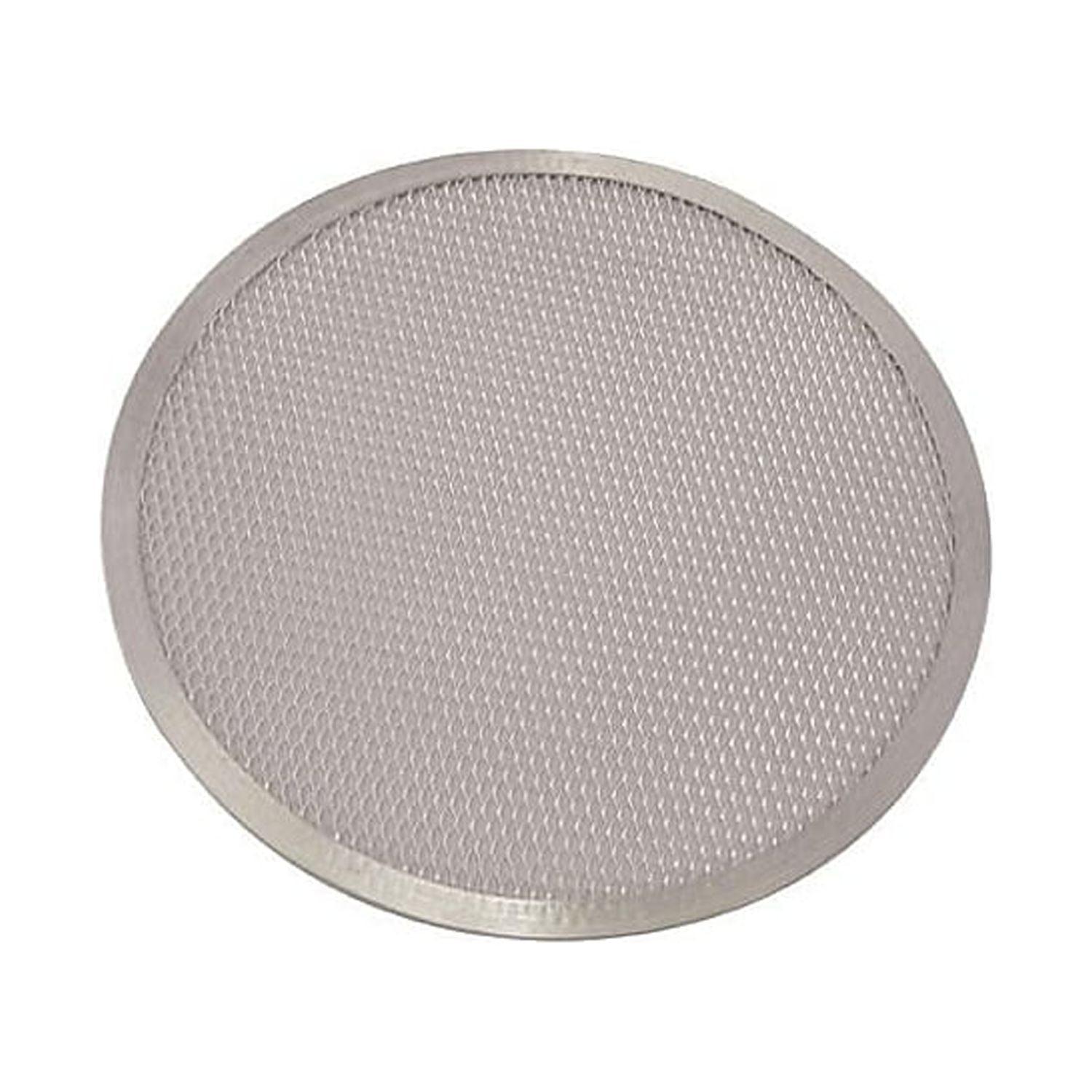 Winco 12" Seamless Aluminum Round Pizza Screen