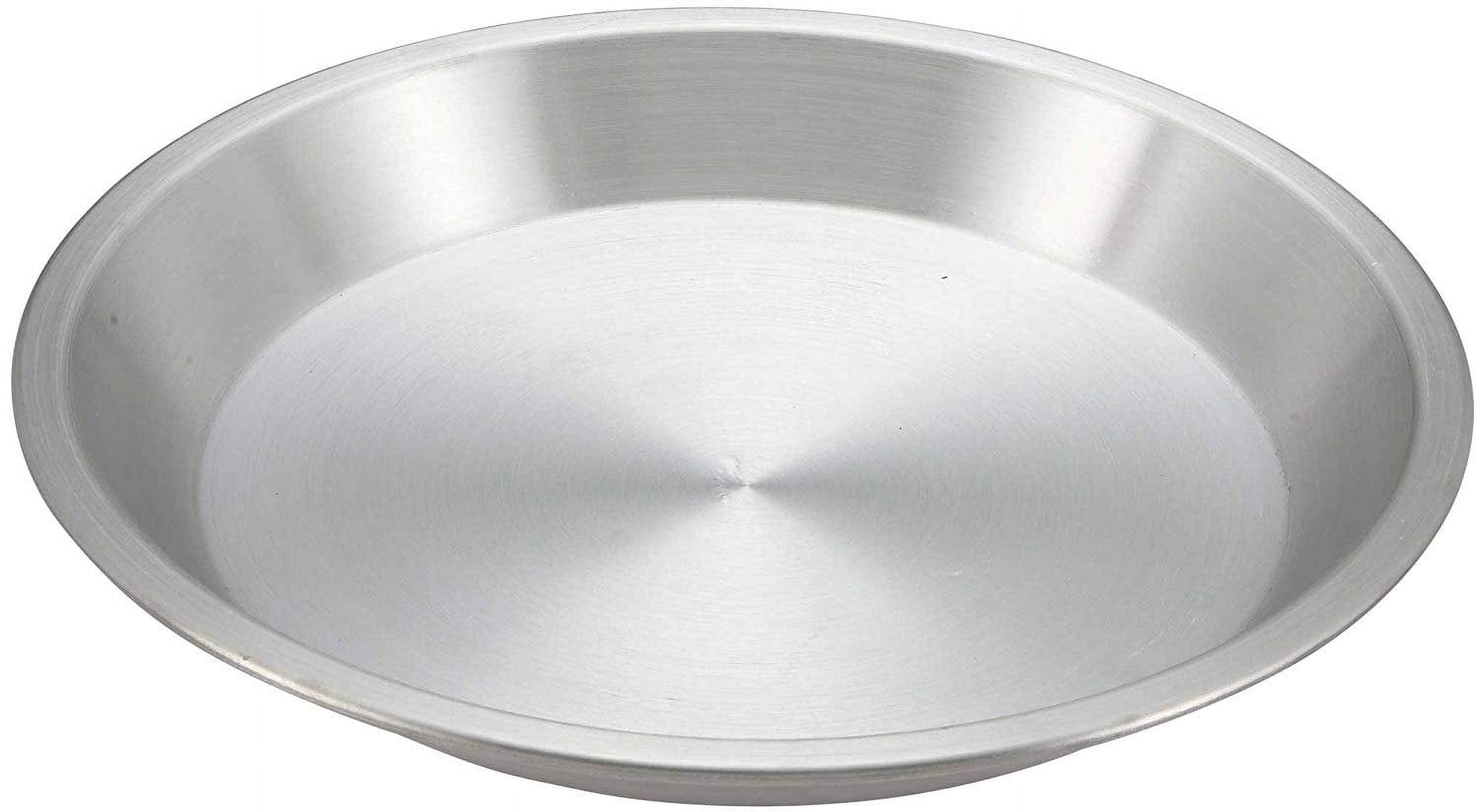 Durable 10-Inch Silver Aluminum Pie Pan