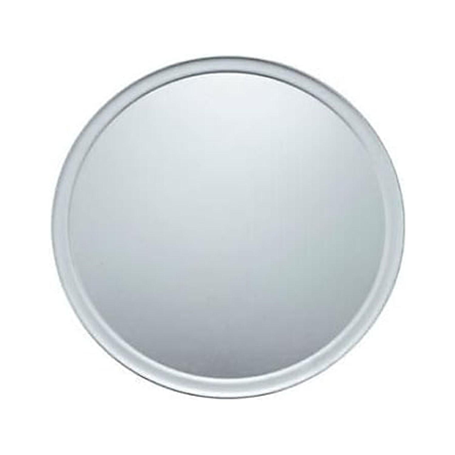 16-Inch Wide Rim Silver Aluminum Pizza Pan