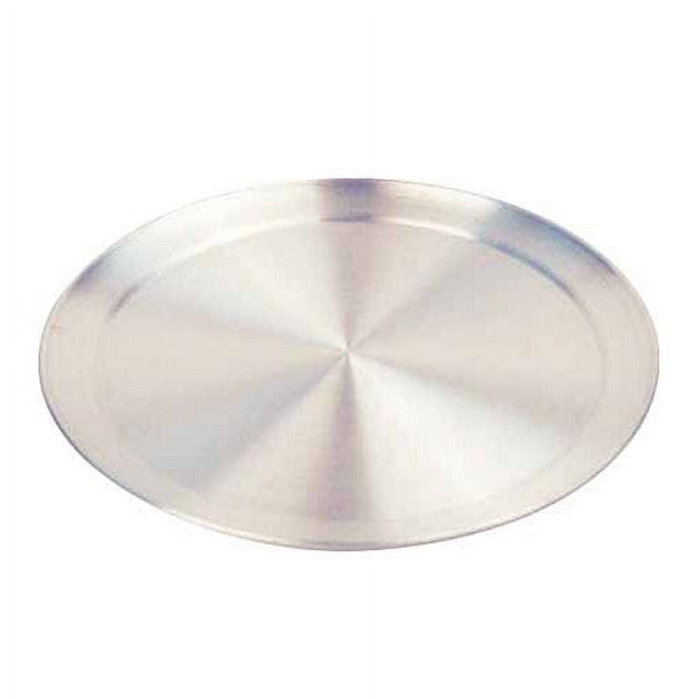 Winco 20-Inch Round Aluminum Pizza Pan with Wide Rim