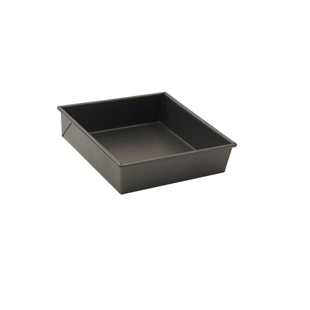 8-Inch Square Non-Stick Stainless Steel Cake Pan