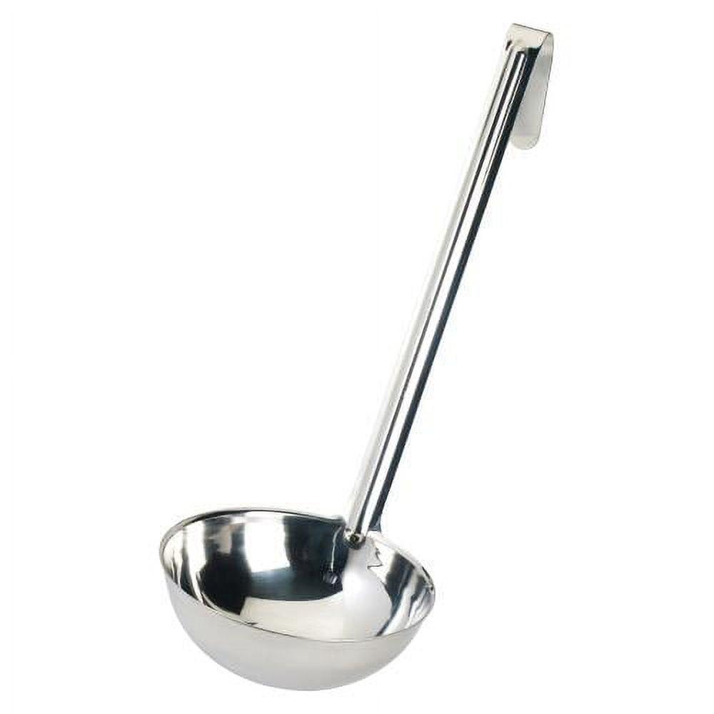 Heavy-Duty Stainless Steel 24 oz Soup Ladle with 18" Handle