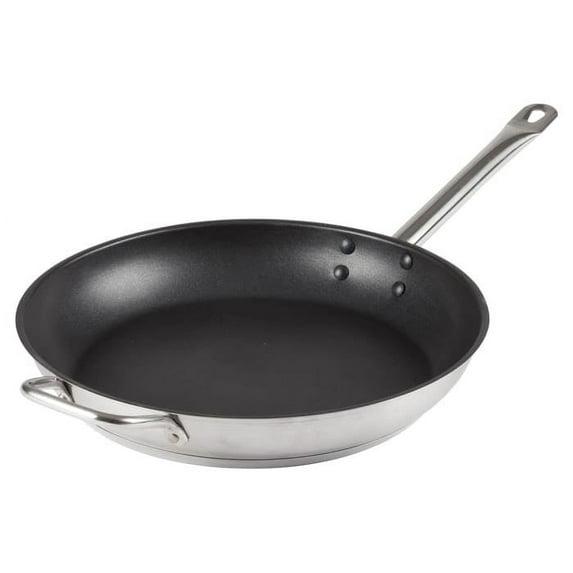 Winco Stainless Steel Non-Stick Frying Pan