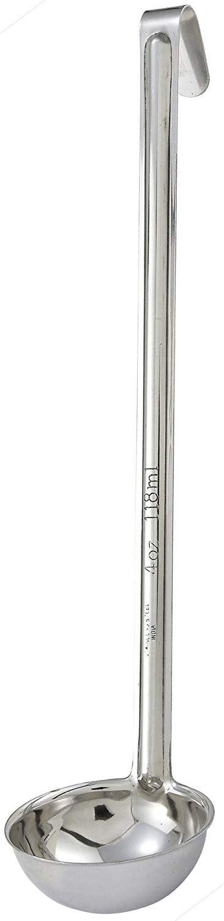 Winco 1-Ounce Stainless Steel Soup Ladle with Long Handle