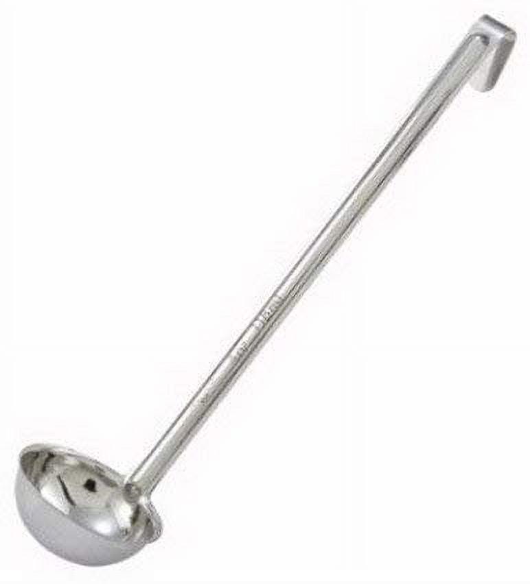 Stainless Steel 12 Oz Soup Ladle with Hook