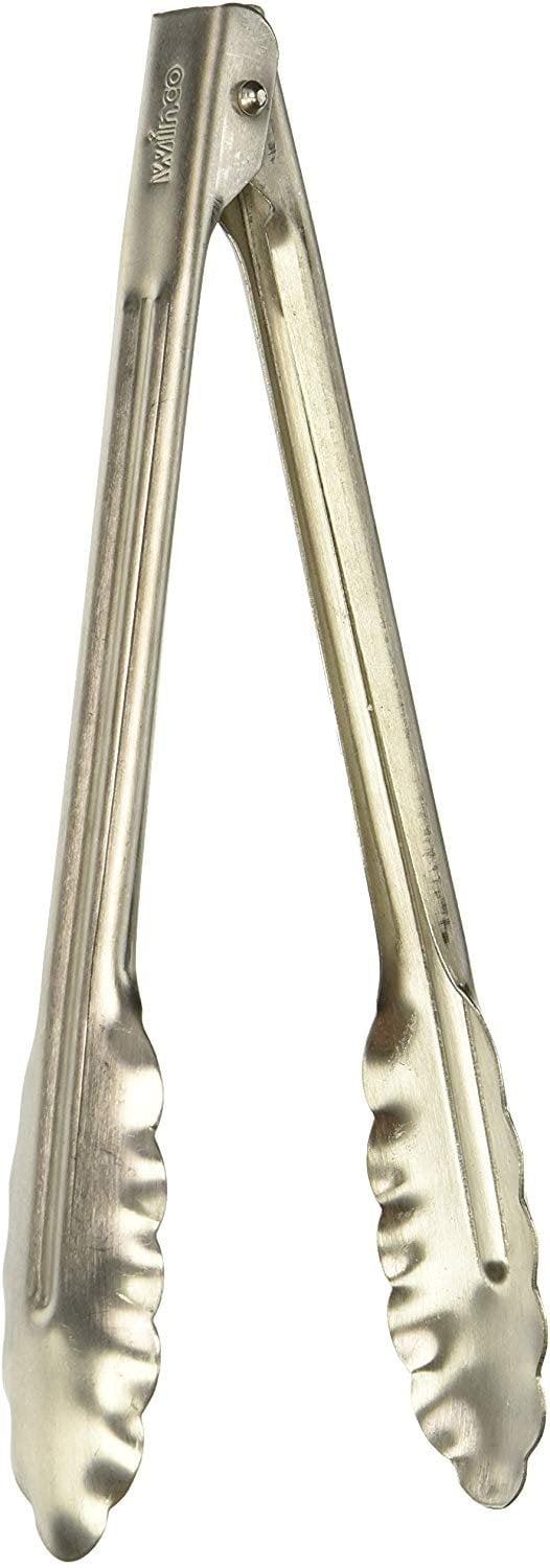 9-Inch Heavyweight Stainless Steel Utility Tongs