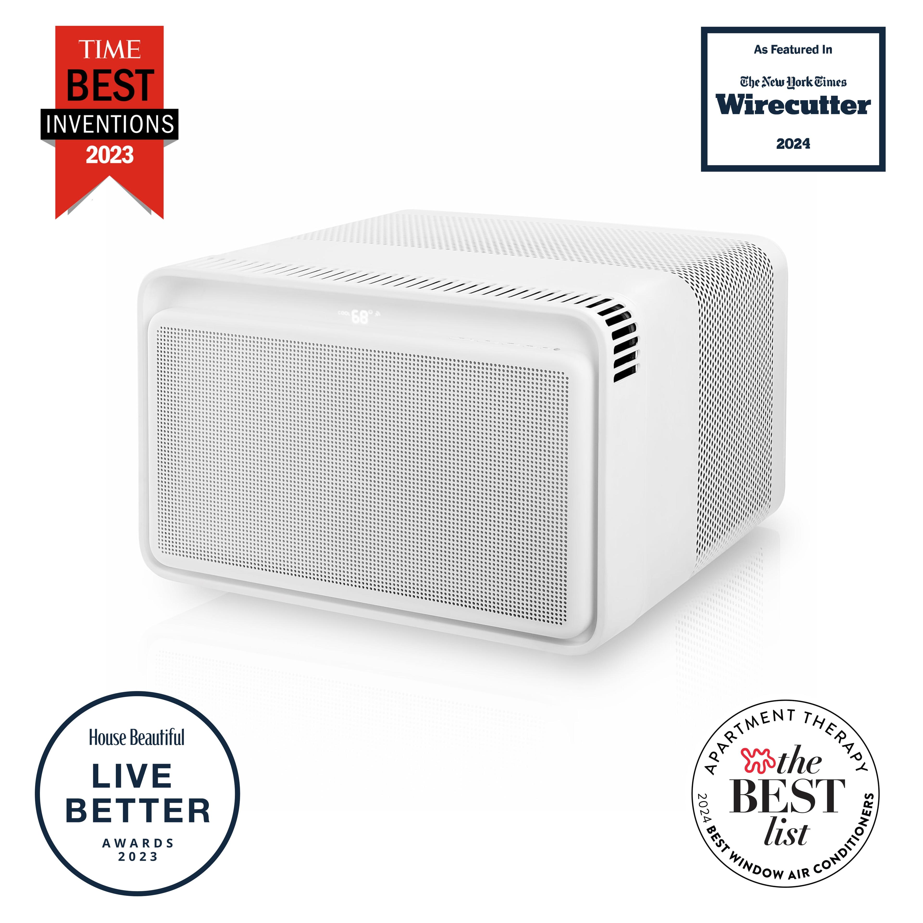 Windmill 10,000 BTU Inverter Window Air Conditioner with WhisperTech - Ultra-Quiet & Smart, Cools up to 450 Sq. Ft. - #1 Easy Install, App/Wi-Fi, Voice-Enabled, Remote Control, Energy Star