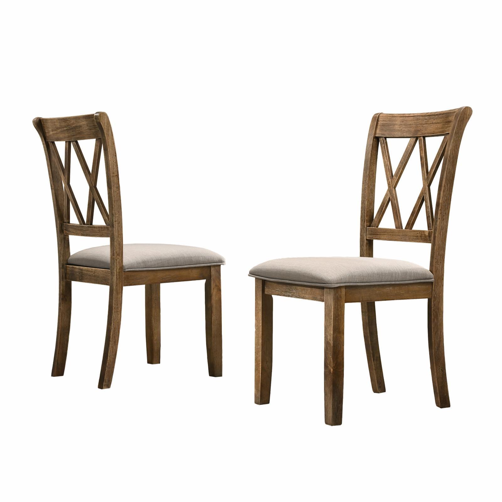 Windvale Fabric Upholstered Dining Chair Set of 2