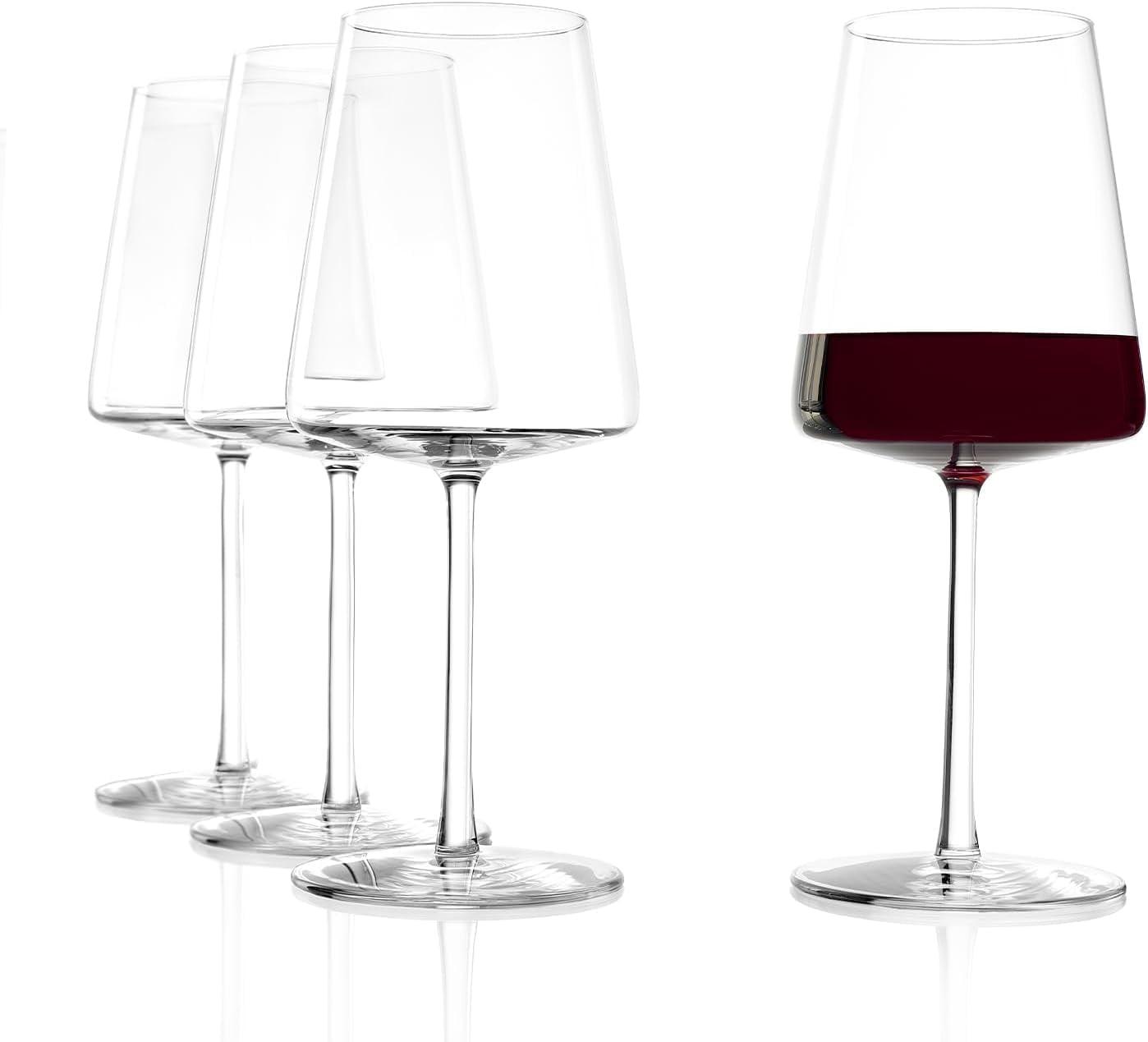 Power 18 oz. Clear Wine Glass