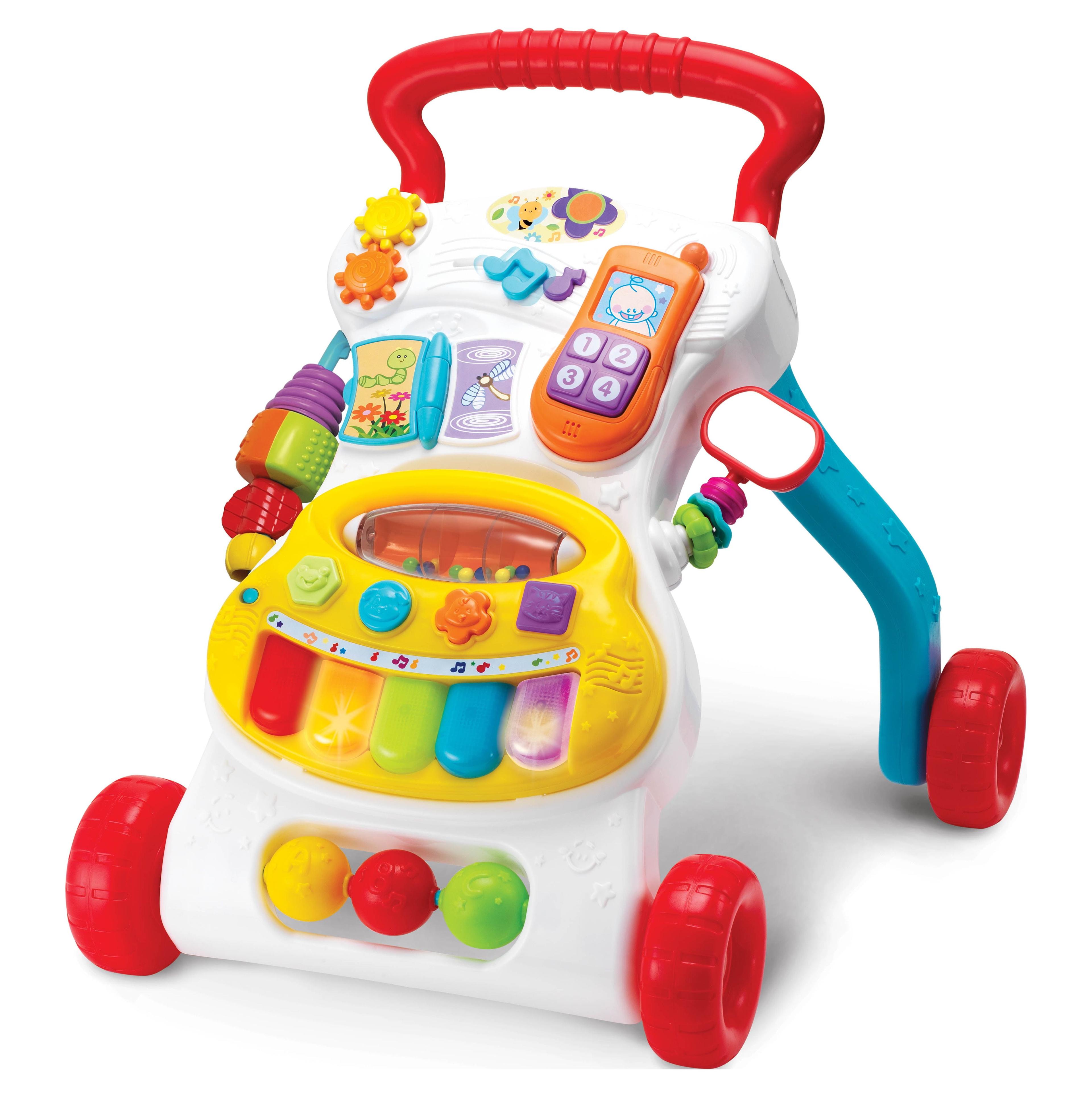 Musical & Light-Up Walker with Electronic Keyboard for Toddlers
