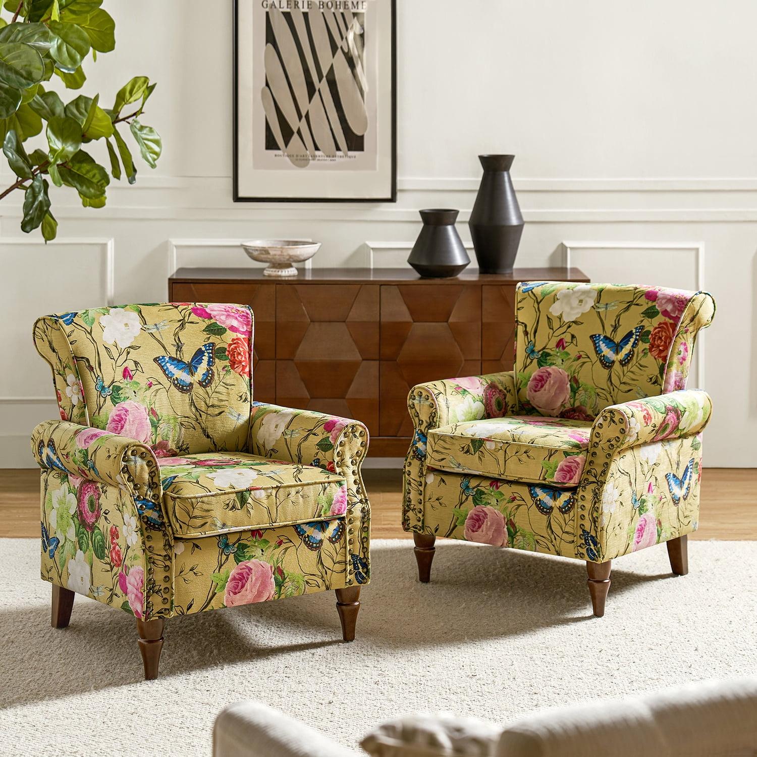 Cythnus Armchair with Nailhead Trim (Set of 2)